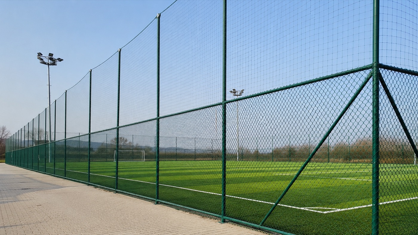 Halı Saha Çevre Çiti ve File — Mersin | Ebatel Spor Saha Sistemleri